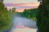 Misty Rideau Canal At Sunrise_21366